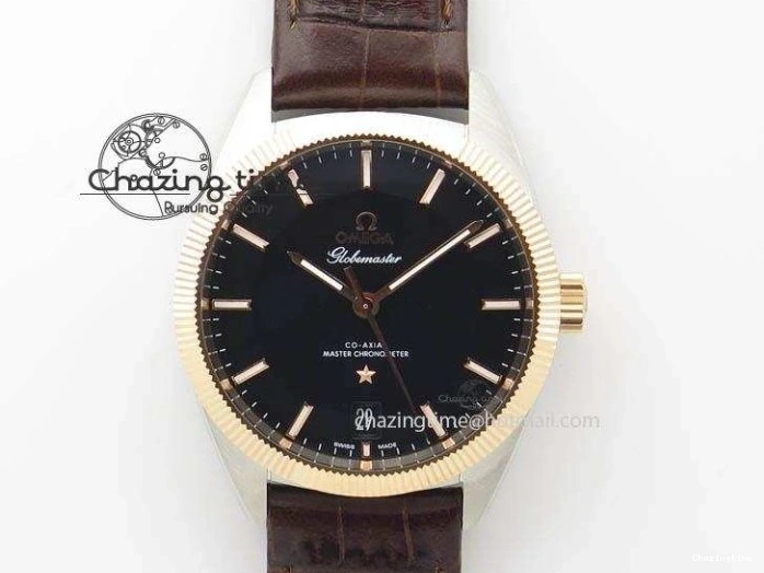 0102 Speedmaster ’57 Co-Axial RG OMF 1:1 Best Edition Black Dial On Leather Strap A9300 (Free Leather Strap) Resilient 8064